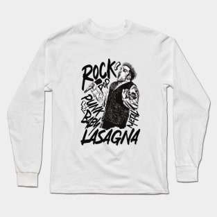 Turn It Up Loud Baby Lasagna Long Sleeve T-Shirt